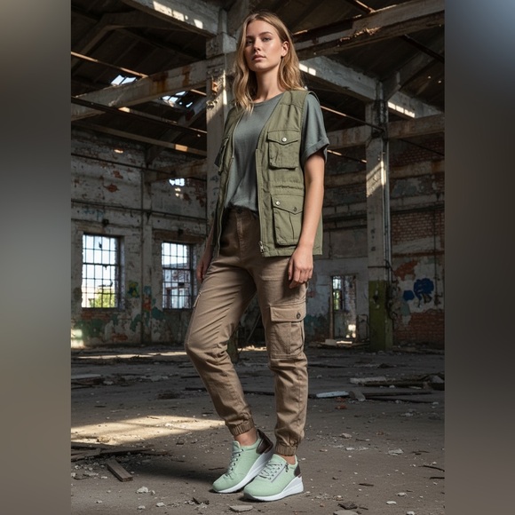 Mepaouo Wedge Sneakers Heel Platform Lace/ Zip Style
Women’s Sz 7.5 - Picture 8 of 8